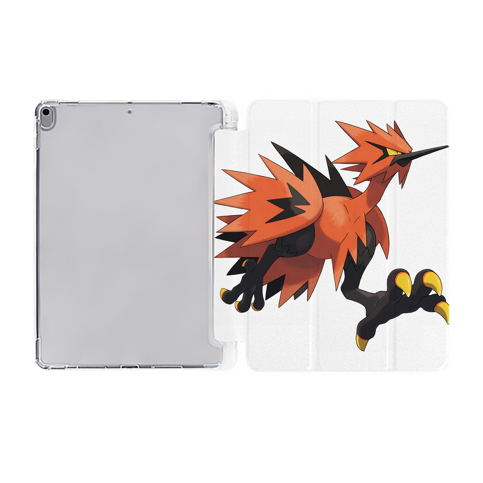 （画像用） ポケットモンスター Pokémon IPad ケース ペン収納付き 三つ折りスタンド PUレザー×シリコン 対応機種9.5/10.5/10.9インチ
